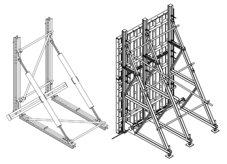 Single Side Formwork System - Görsel 3